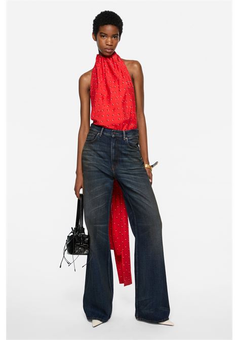 jeans regular fit 2022f donna blu scuro ACNE STUDIOS | A00554838